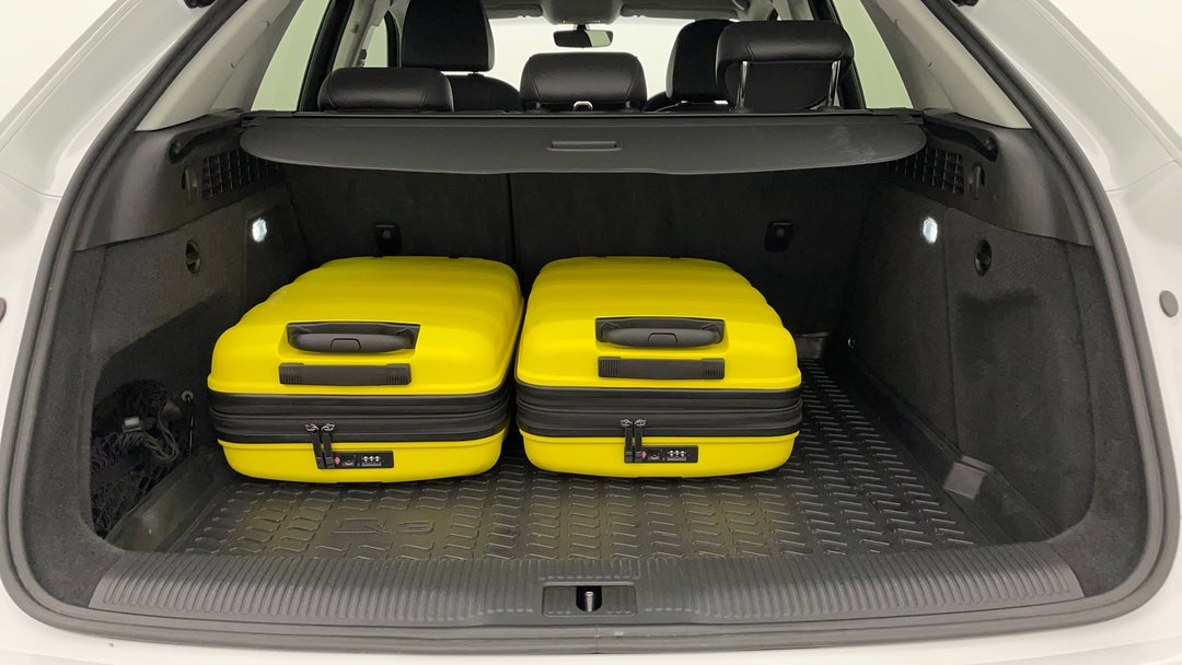 Boot Inside View with Luggage