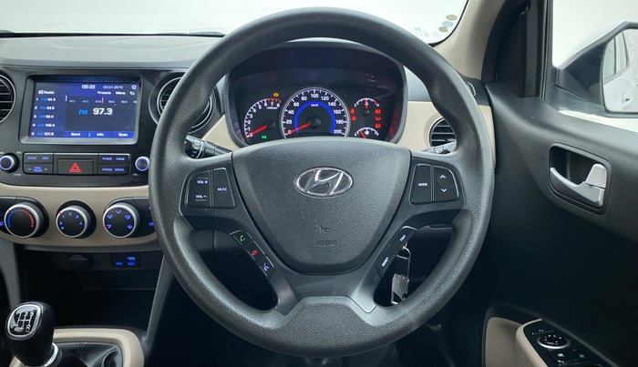 2018 Hyundai Grand i10 SPORTZ 1.2 KAPPA VTVT, Petrol, Manual, 83,405 km, Steering Wheel Close Up