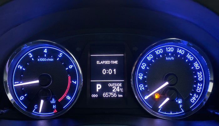 2014 Toyota Corolla Altis VL AT, Petrol, Automatic, 65,829 km, Odometer Image