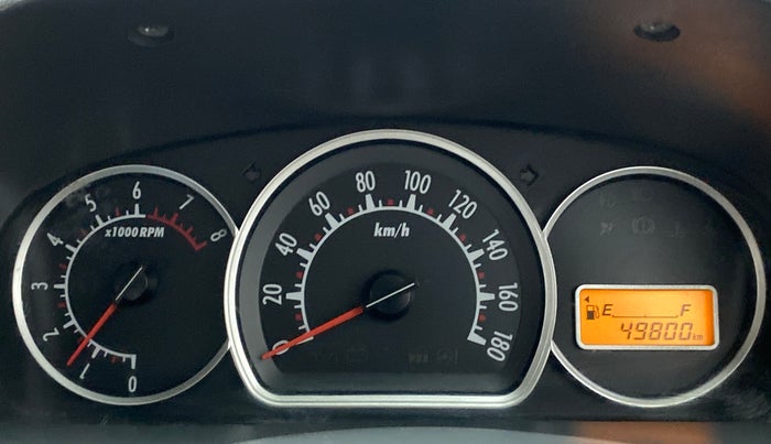 2012 Maruti Alto K10 VXI, Petrol, Manual, 49,800 km, Odometer Image