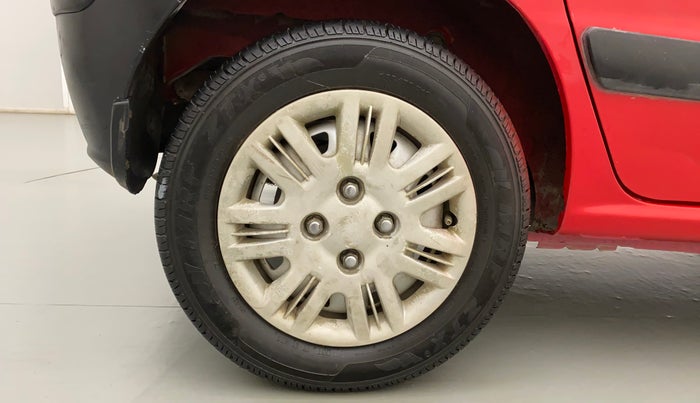 2010 Hyundai Santro Xing GL, Petrol, Manual, 42,600 km, Right Rear Wheel