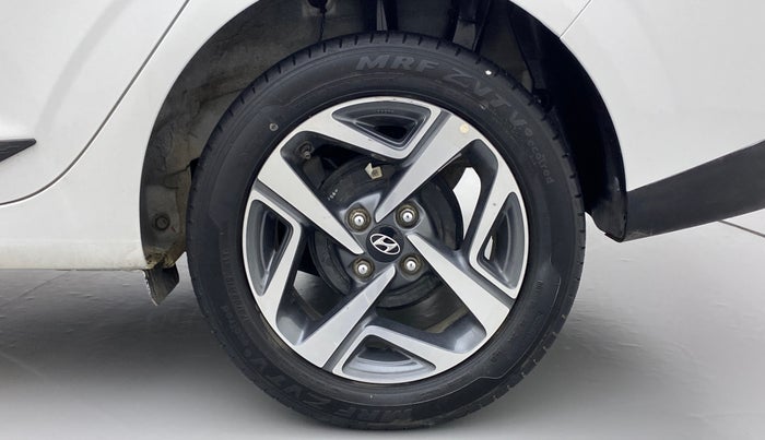 2021 Hyundai AURA SX+ AT 1.2CRDI, Diesel, Automatic, 30,600 km, Left Rear Wheel