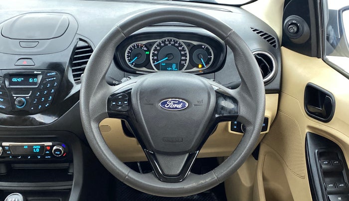 2017 Ford Figo Aspire 1.2 TITANIUM PETROL, Petrol, Manual, 43,454 km, Steering Wheel Close Up
