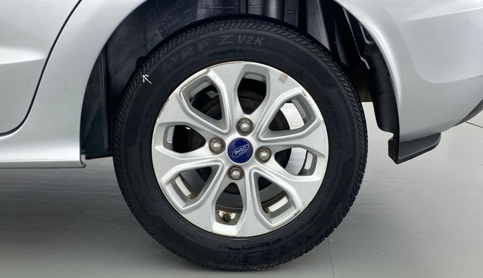 2017 Ford Figo Aspire 1.2 TITANIUM PETROL, Petrol, Manual, 43,454 km, Left Rear Wheel