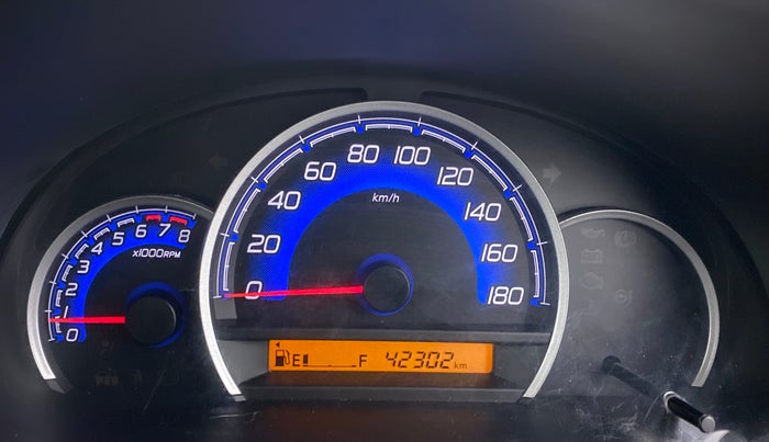 2017 Maruti Wagon R 1.0 VXI OPT, Petrol, Manual, 42,369 km, Odometer View