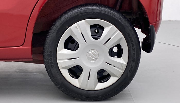 2017 Maruti Wagon R 1.0 VXI OPT, Petrol, Manual, 42,369 km, Left Rear Wheel