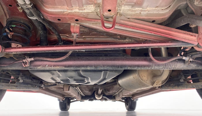 2017 Maruti Wagon R 1.0 VXI OPT, Petrol, Manual, 42,369 km, Rear Underbody