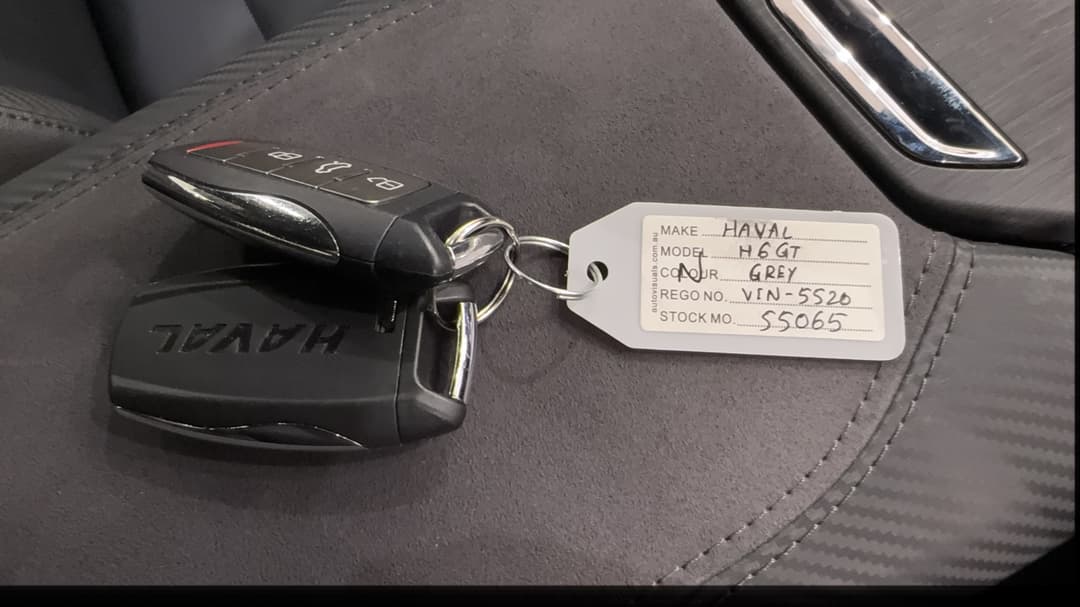 2022 GWM Haval H6gt Lux (2WD), Automatic, 33101 km, Key Close-up
