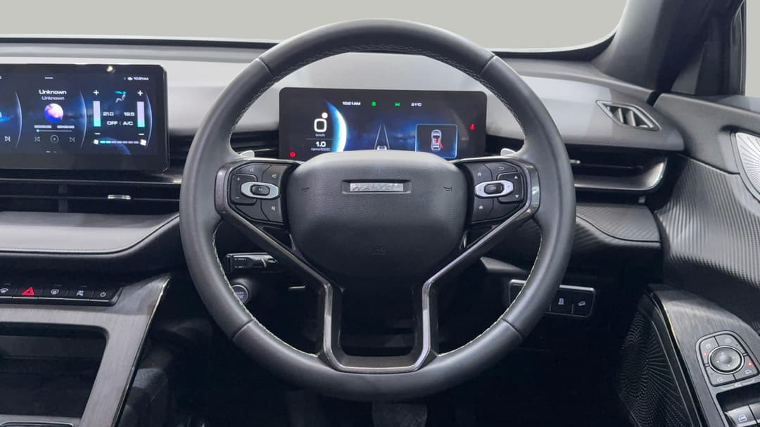 2022 GWM Haval H6gt Lux (2WD), Automatic, 33101 km, Steering Wheel Close-up