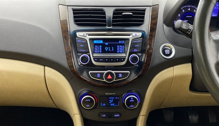 2015 Hyundai Verna FLUIDIC 1.6 VTVT S (O)  MT, Petrol, Manual, 44,189 km, Air Conditioner