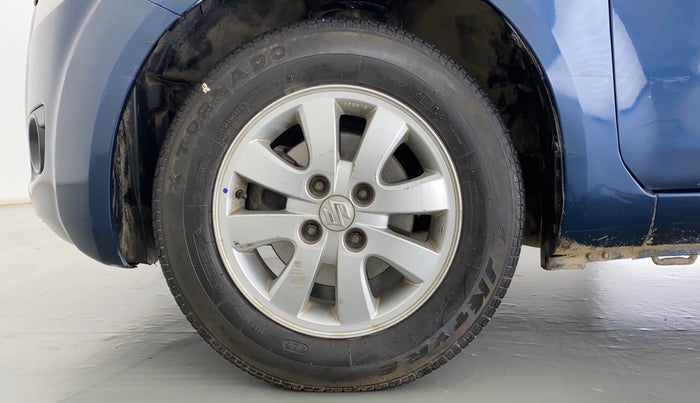 2010 Maruti Ritz ZXI, Petrol, Manual, 83,901 km, Left Front Wheel