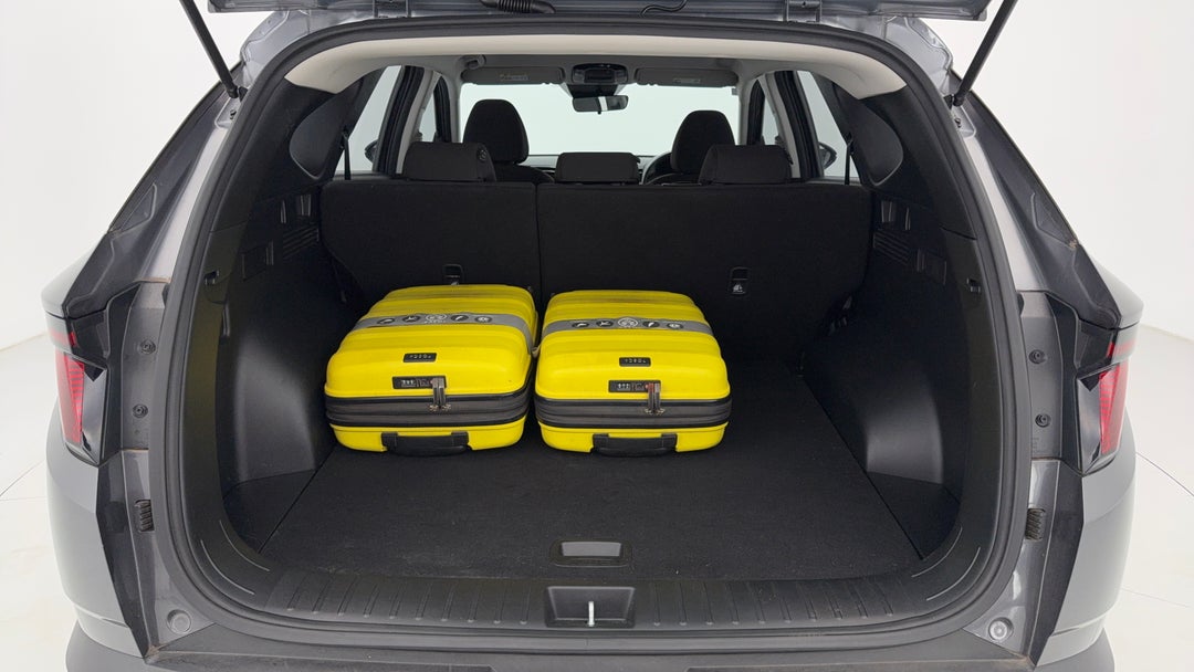 2021 Hyundai Tucson (FWD), Automatic, 68988 km, Boot Inside View with Luggage