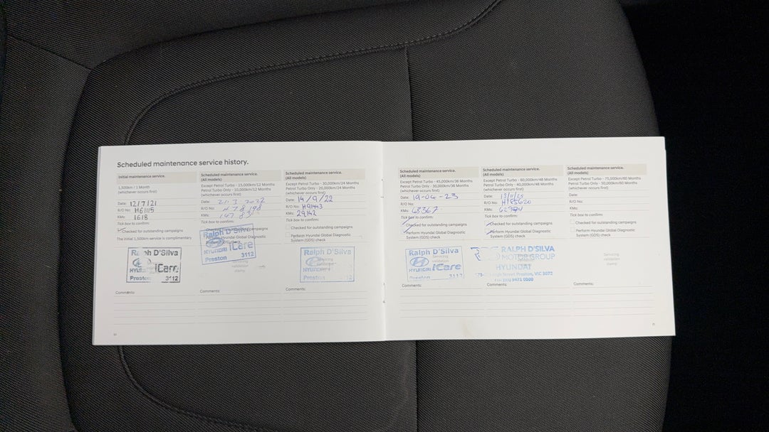 2021 Hyundai Tucson (FWD), Automatic, 68988 km, Service History