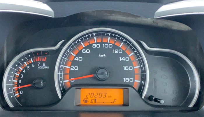 2018 Maruti Alto K10 VXI P, Petrol, Manual, 28,287 km, Odometer Image