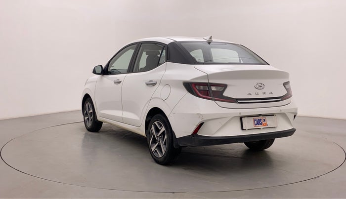 2020 Hyundai AURA SX PLUS 1.2 AMT, Petrol, Automatic, 41,027 km, Left Back Diagonal