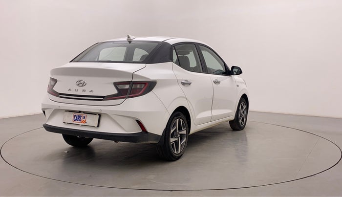 2020 Hyundai AURA SX PLUS 1.2 AMT, Petrol, Automatic, 41,027 km, Right Back Diagonal