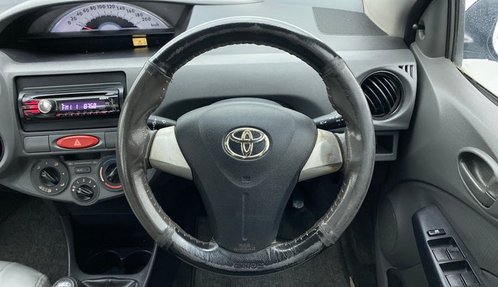 2012 Toyota Etios GD, Diesel, Manual, 60,269 km, Steering Wheel Close Up