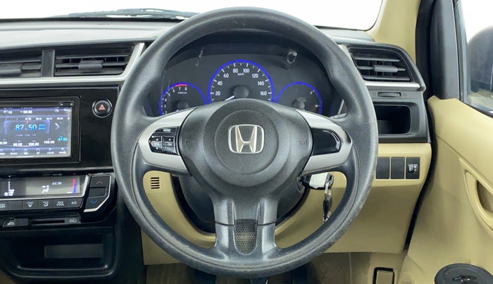 2017 Honda Amaze 1.2 SMT I VTEC, Petrol, Manual, 72,103 km, Steering Wheel Close Up