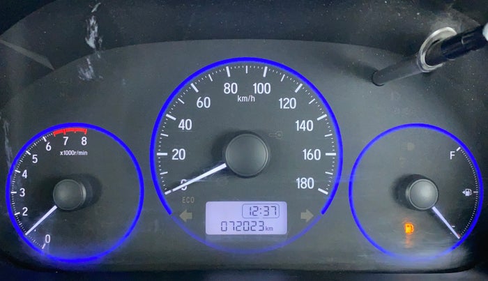 2017 Honda Amaze 1.2 SMT I VTEC, Petrol, Manual, 72,103 km, Odometer Image