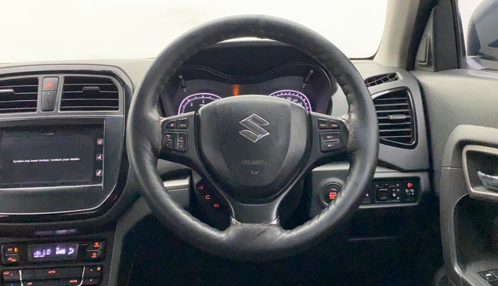 2018 Maruti Vitara Brezza ZDI PLUS DUAL TONE, Diesel, Manual, 64,588 km, Steering Wheel Close Up