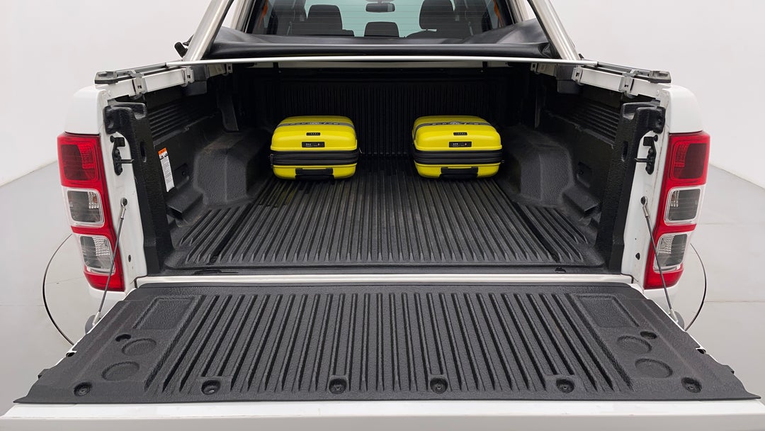 Boot Inside View with Luggage