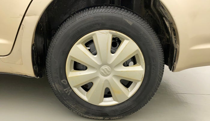 2010 Maruti Swift Dzire VXI, Petrol, Manual, 65,403 km, Left Rear Wheel
