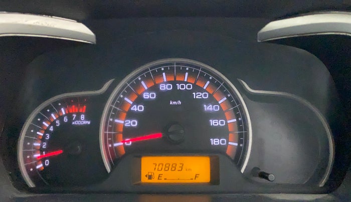2017 Maruti Alto K10 VXI, Petrol, Manual, 71,207 km, Odometer Image