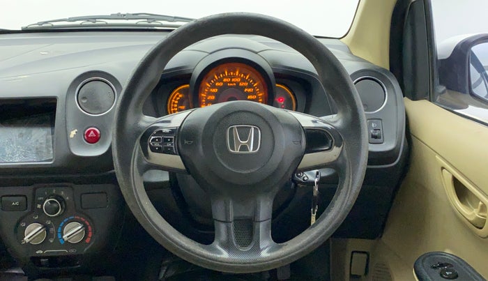 2014 Honda Amaze 1.2L I-VTEC S AT, Petrol, Automatic, 47,019 km, Steering Wheel Close Up