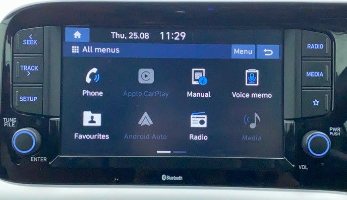 2019 Hyundai GRAND I10 NIOS SPORTZ 1.2 AT, Petrol, Automatic, 21,525 km, Apple CarPlay and Android Auto