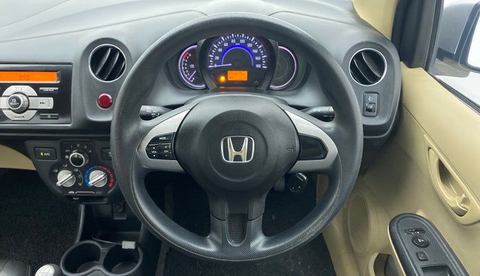 2016 Honda Brio S MT, Petrol, Manual, 54,659 km, Steering Wheel Close Up