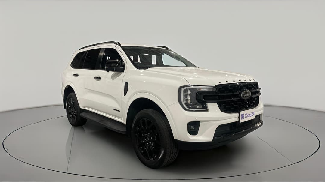 2023 Ford Everest Sport (4WD), Automatic, 28662 km, Right Front Diagonal (45- Degree) View