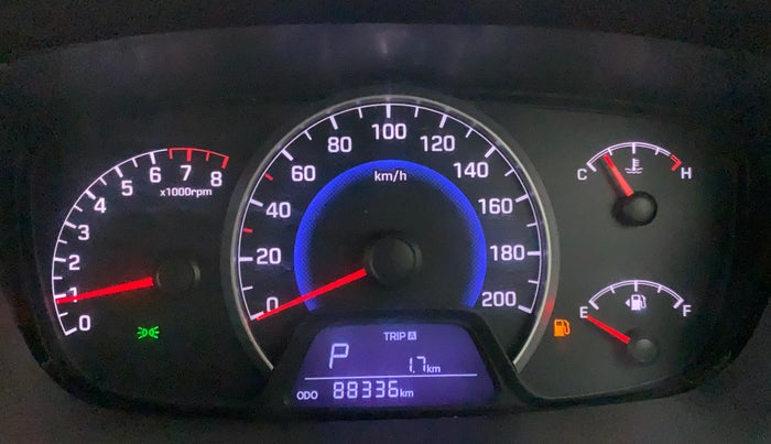 2015 Hyundai Grand i10 ASTA AT 1.2 KAPPA VTVT, Petrol, Automatic, 88,336 km, Odometer Image