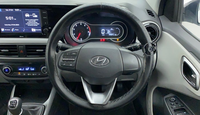 2021 Hyundai GRAND I10 NIOS SPORTZ 1.2 KAPPA VTVT, Petrol, Manual, 39,064 km, Steering Wheel Close Up