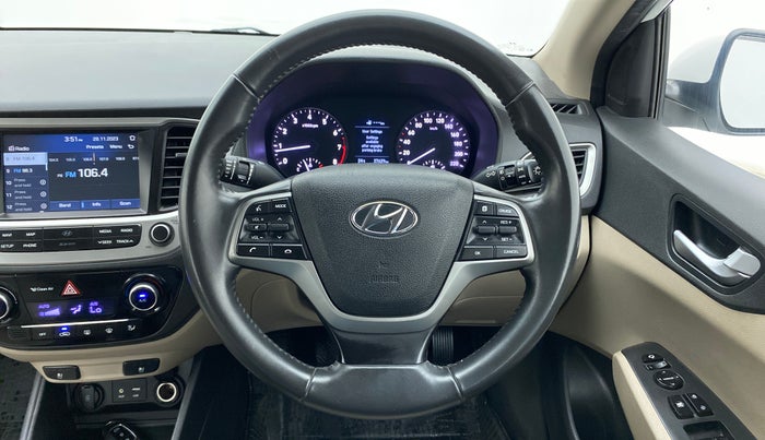 2018 Hyundai Verna 1.6 VTVT SX O, Petrol, Manual, 37,629 km, Steering Wheel Close Up