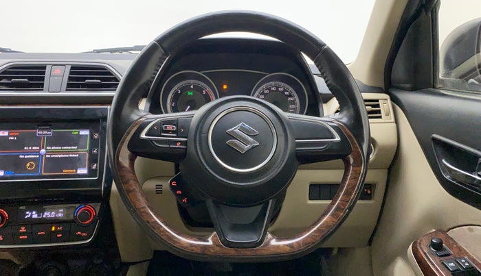2017 Maruti Dzire ZDI PLUS, Diesel, Manual, 1,21,318 km, Steering Wheel Close Up