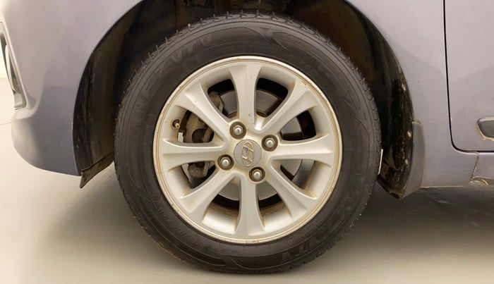 2015 Hyundai Grand i10 ASTA AT 1.2 KAPPA VTVT, Petrol, Automatic, 67,864 km, Left Front Wheel