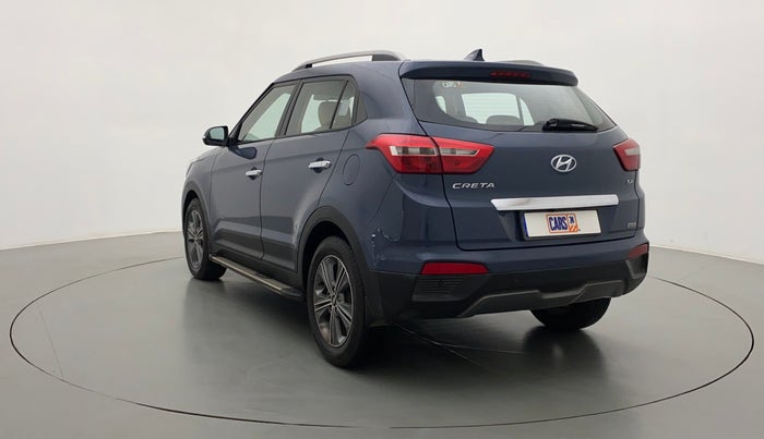2017 Hyundai Creta SX PLUS AT 1.6 PETROL, Petrol, Automatic, 60,410 km, Left Back Diagonal