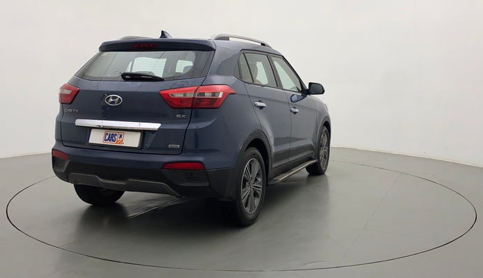 2017 Hyundai Creta SX PLUS AT 1.6 PETROL, Petrol, Automatic, 60,410 km, Right Back Diagonal