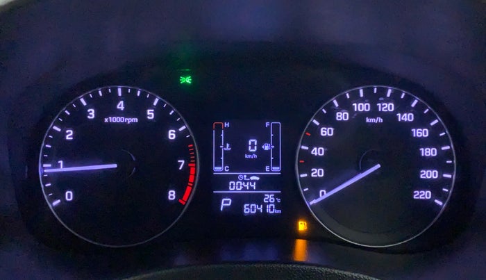 2017 Hyundai Creta SX PLUS AT 1.6 PETROL, Petrol, Automatic, 60,410 km, Odometer Image