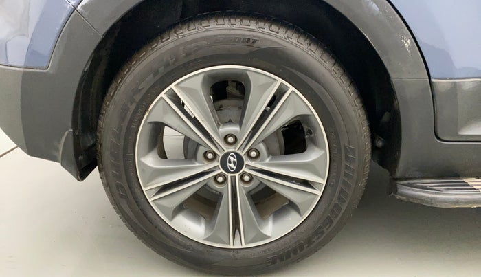 2017 Hyundai Creta SX PLUS AT 1.6 PETROL, Petrol, Automatic, 60,410 km, Right Rear Wheel