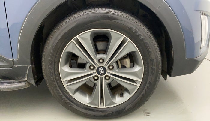 2017 Hyundai Creta SX PLUS AT 1.6 PETROL, Petrol, Automatic, 60,410 km, Right Front Wheel