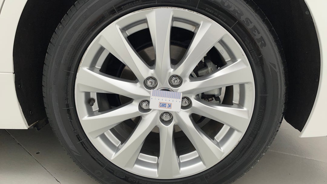 Wheels Rim Rear LHS Gutter Rash