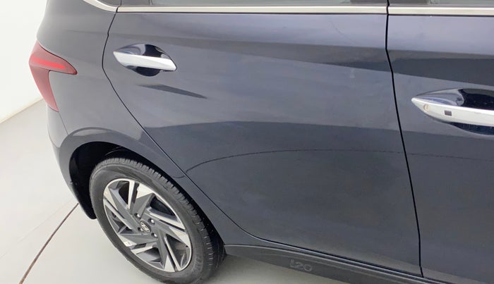 2023 Hyundai NEW I20 ASTA (O) 1.2 AT, Petrol, Automatic, 4,737 km, Right rear door - Minor scratches