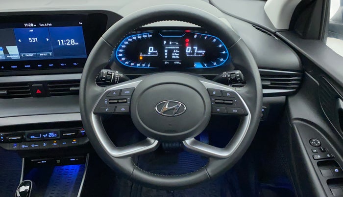 2023 Hyundai NEW I20 ASTA (O) 1.2 AT, Petrol, Automatic, 4,737 km, Steering Wheel Close Up