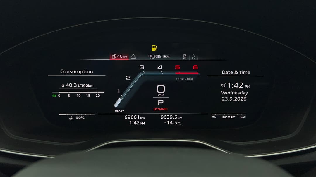 2022 Audi Sq5 3.0 Tdi Quattro Mhev, Automatic, 69661 km, Odometer View