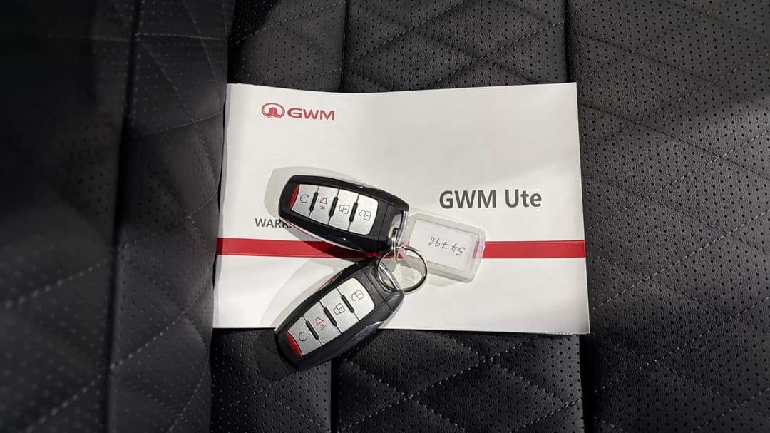 2023 GWM Ute Cannon Vanta (4x4), Automatic, 42583 km, Key Close-up