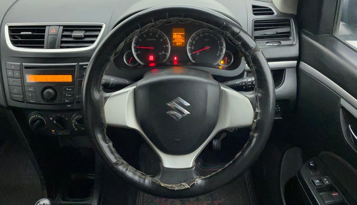 2012 Maruti Swift VXI, Petrol, Manual, 57,806 km, Steering Wheel Close Up