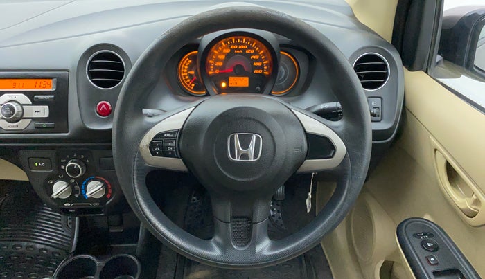 2014 Honda Amaze 1.2 SMT I VTEC, Petrol, Manual, 31,167 km, Steering Wheel Close Up