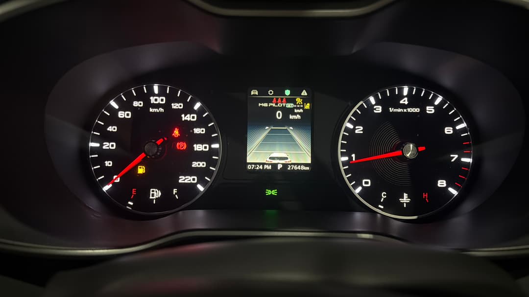 2022 MG Zst Vibe, Automatic, 27648 km, Odometer View