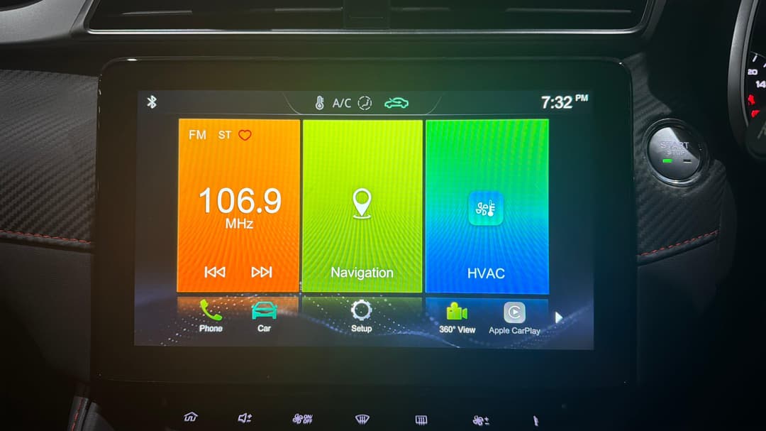2022 MG Zst Vibe, Automatic, 27648 km, Infotainment System